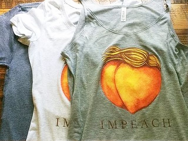 트럼프 탄핵 '좋아요' 번진다…때아닌 복숭아 열풍