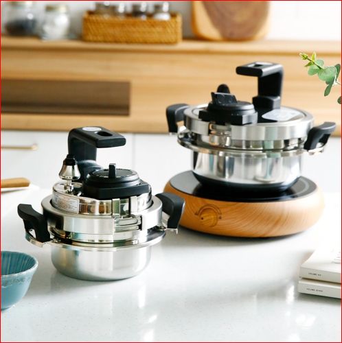 <font color=#C72700> 받침대 포함 </font>플라라 통3중 미니 압력밥솥